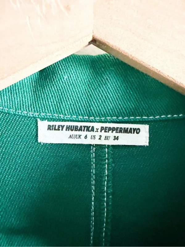 Peppermayo x Riley Hubatka Pit Stop Drill Jacket Size 2 - Image 6