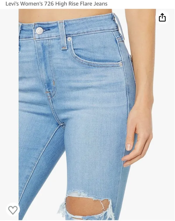 Levi's 726 High-Rise flare Jeans - Image 3