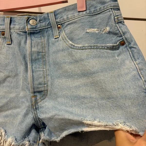 Levi’s 501 Denim Shorts - Image 7