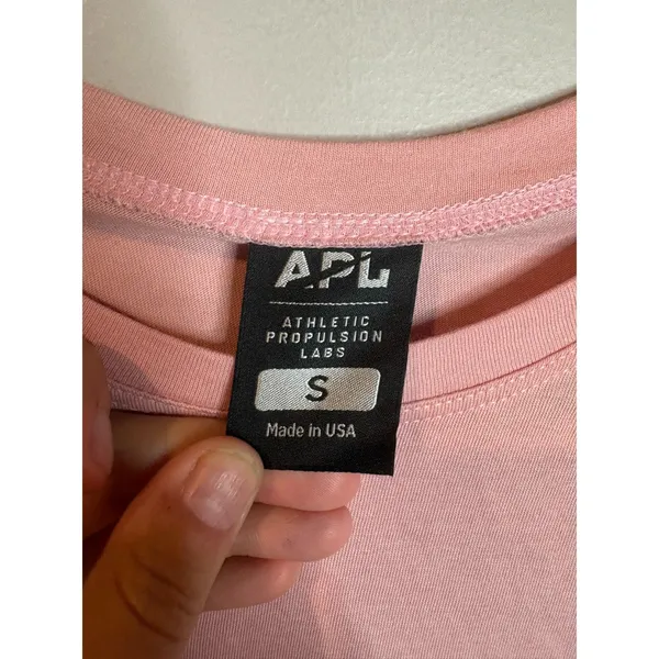 APL pink sleeve logo tee - Image 5