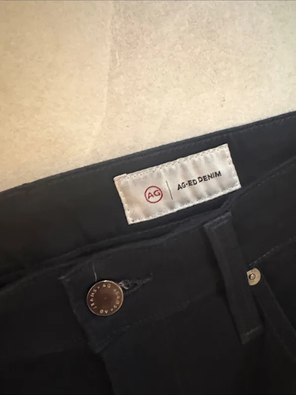 Agolde Women's Black Bootcut Jeans with Frayed Hem - Image 5