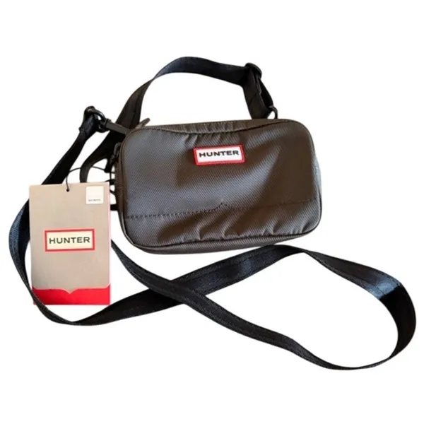 HUNTER Nylon Keeper Phone Pouch – Dark Olive – NWT - Image 2