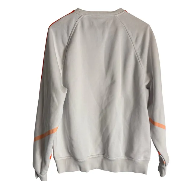 White Fox SDX WFA White Logo Striped Crewneck Long Sleeve Sweatshirt Size Small - Image 6