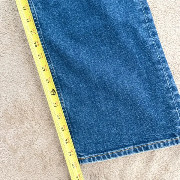 Everlane The 90s Forever Jean High Rise Straight Leg Blue Denim 26R NEW - Image 8