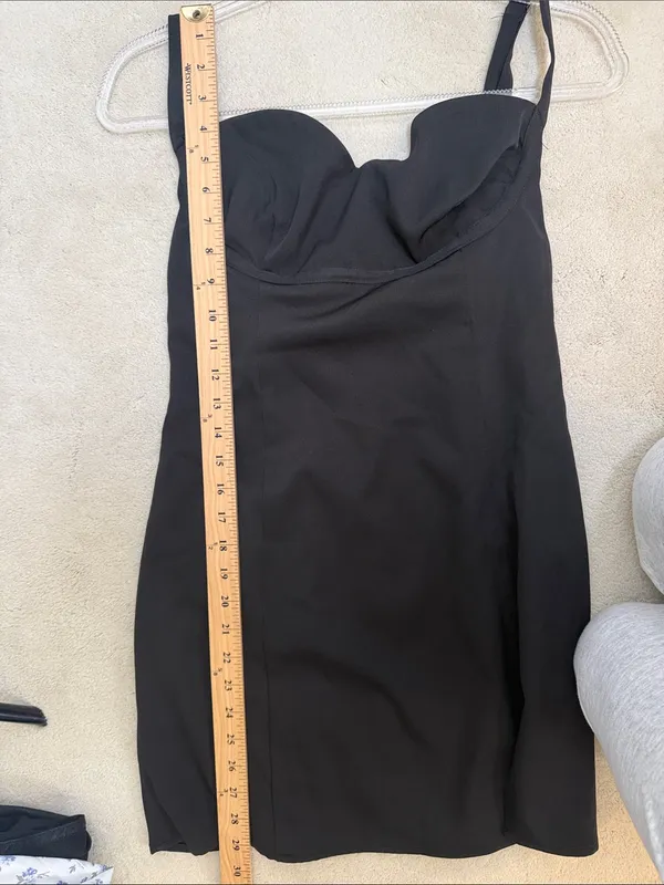 Princess Polly Briana Black Mini Dress Sweetheart Neckline Party Size 6 - Image 7