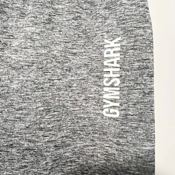 GYMSHARK Seamless Crop Leggings‎ in Grey size XS - Image 4