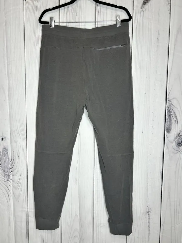 CRZ YOGA Women's Gray Lightweight On-The-Go Jogger Pants Drawstring Size XL - Image 4