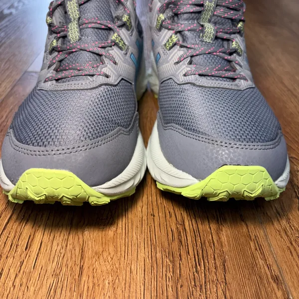 Asics Gel-Venture 9‎ Womens Trail Running Shoes Grey Blue 1012B313 Size 9.5 - Image 8