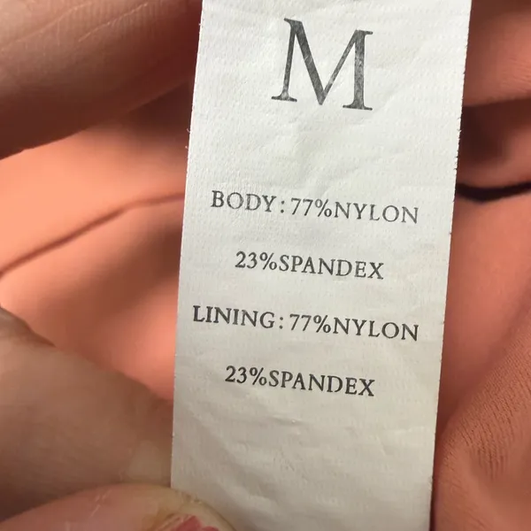 Coral Pink Strappy Athletic Dress Size Medium - Image 9