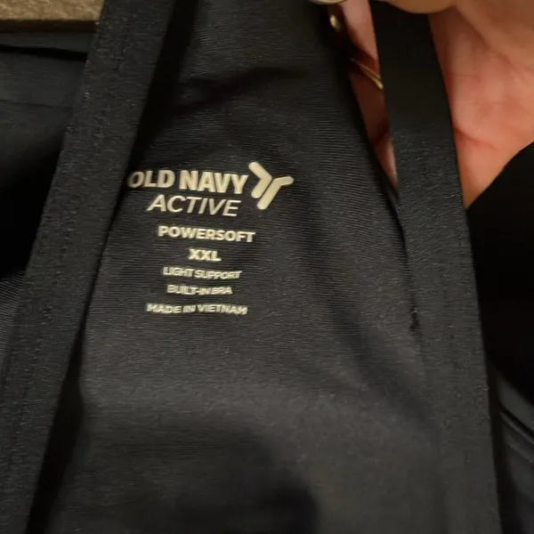 Old Navy Light Support PowerSoft Longline Sports Bra - Image 3