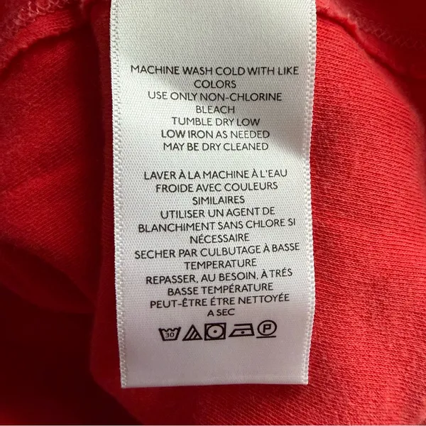 Free People Red Racer Not the Same Tee L - Image 12