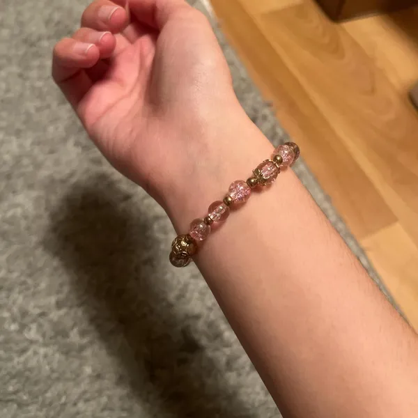 Pink and gold Hello Kitty bracelet #kawaii No flaws/hardly wear - Image 3