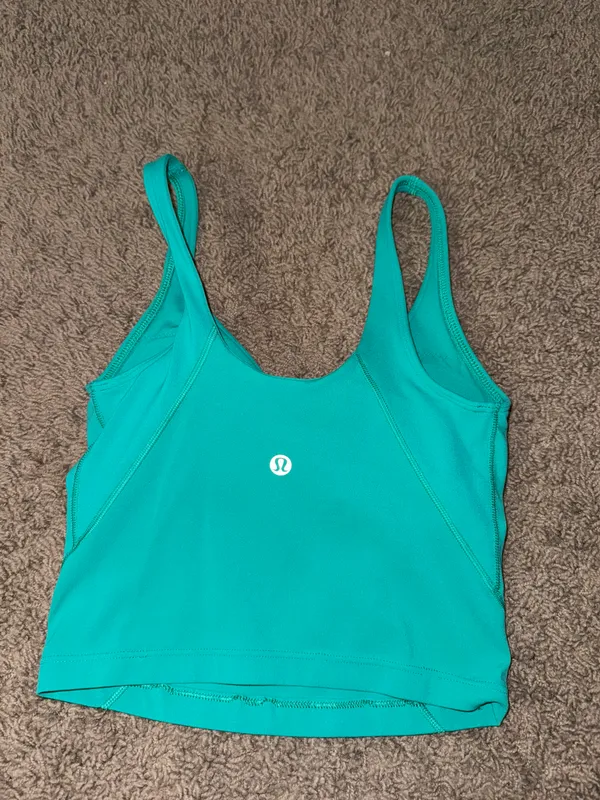 teal  align tank - Image 2