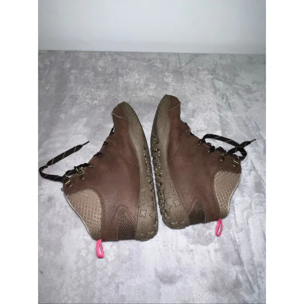 Hi-Tec Womens Cherubino Brown Leather Waterproof Hiking Walking Boots Sz 8.5 - Image 6