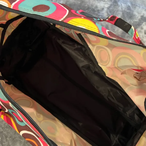 Colorful Patterned Women's Bag Red - Image 4