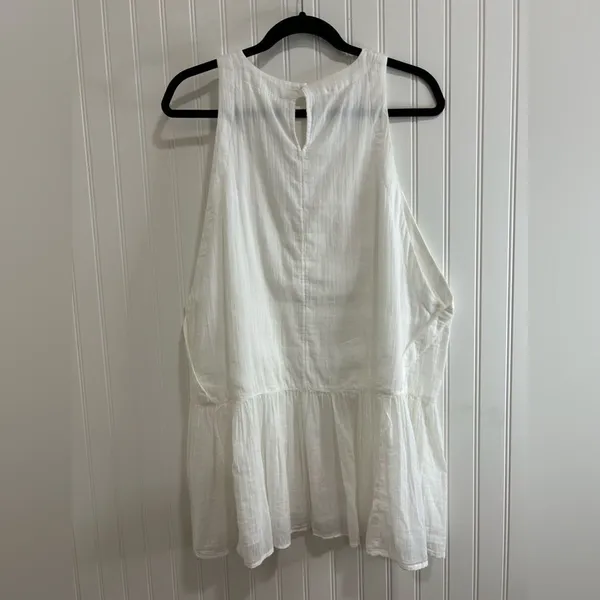 Free People women mini dress,White Sleeveless Size M - Image 2