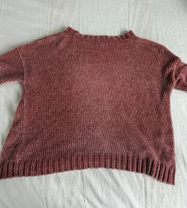Aerie burgundy sweater - Image 3