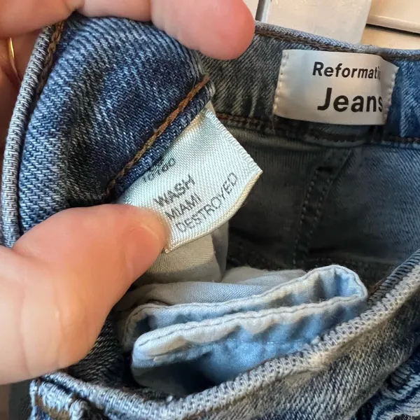 Reformation Miami Jeans - Image 5