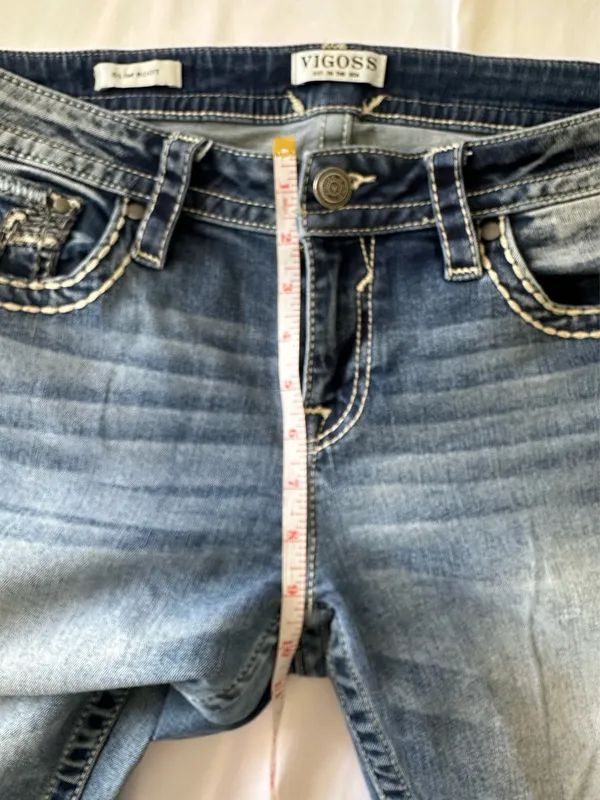 VIGOSS Slim Boot Women’s size 12 denim jeans - Image 6