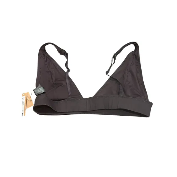 Skims Signature Swim plunge Bikini Top Size M Onyx NWT SOLD OUT - Image 5