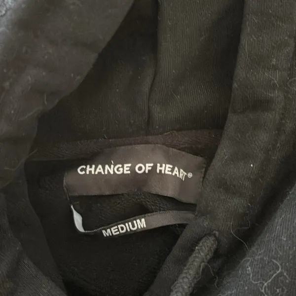 Change of Heart Black Hoodie - Image 2