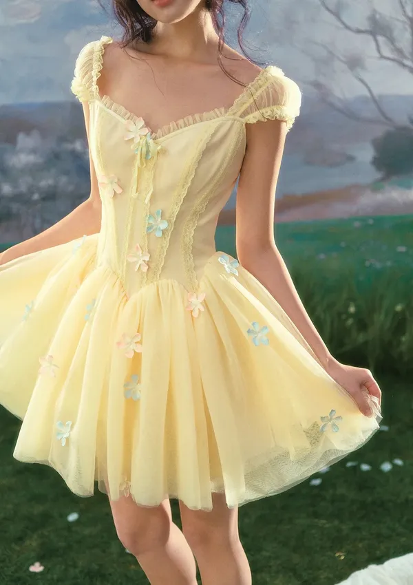 NEW LaceMade Flower Archer Corset Dress Size XL - Image 5