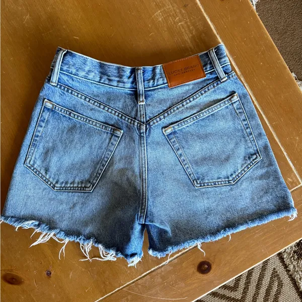 Lucky Brand travel short Denim Women's High-Waisted Shorts - Image 6