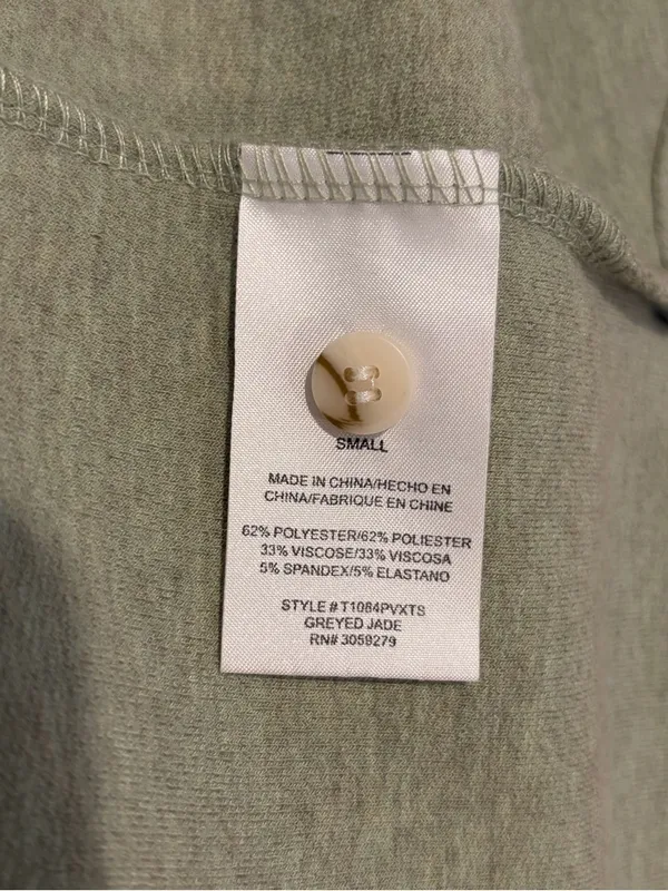 Thread & Supply Soft Sage Green Shacket Size S - Image 6