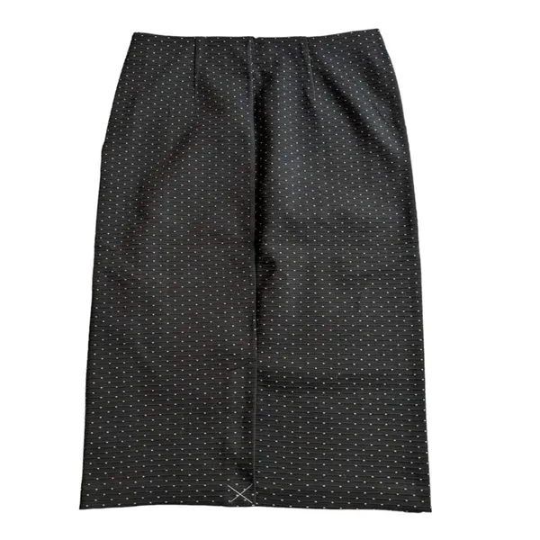 Loft Skirt Women’s Size S Black Polka Dots Pencil Casual NWT - Image 5