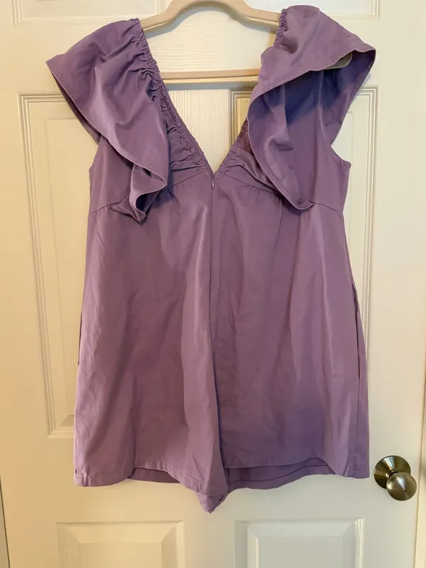 Day & Moon Romper Purple Size M - Image 2