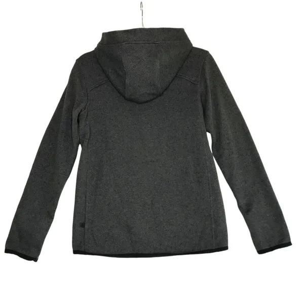 LULULEMON It’s Fleecing Cold Hooded Sweater-Pullover Sz 4 Gray Cozy Athletic EUC - Image 5
