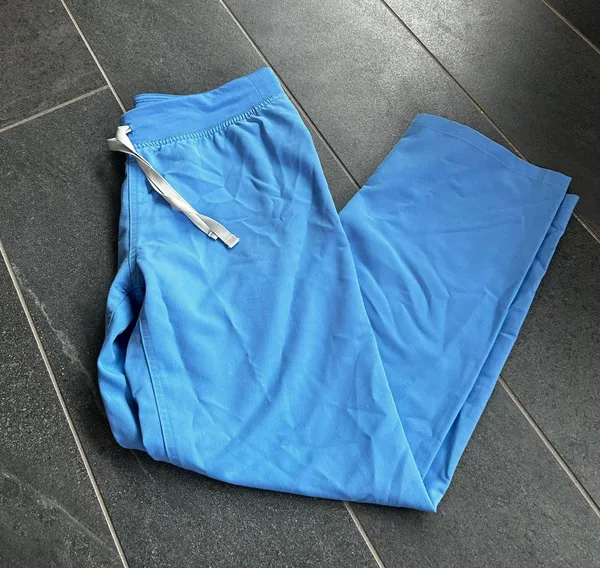 Light Blue Straight Leg scrubs - Image 3