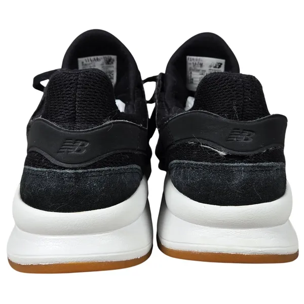 New Balance 247 Black White Gum Sole‎ RevLite Suede Mesh Sneakers WS247CI 8 - Image 3