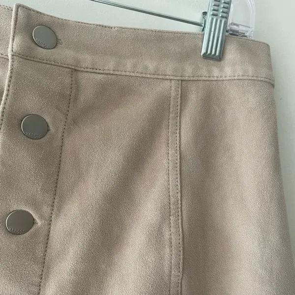 Express Button Mini‎ Skirt - Image 2