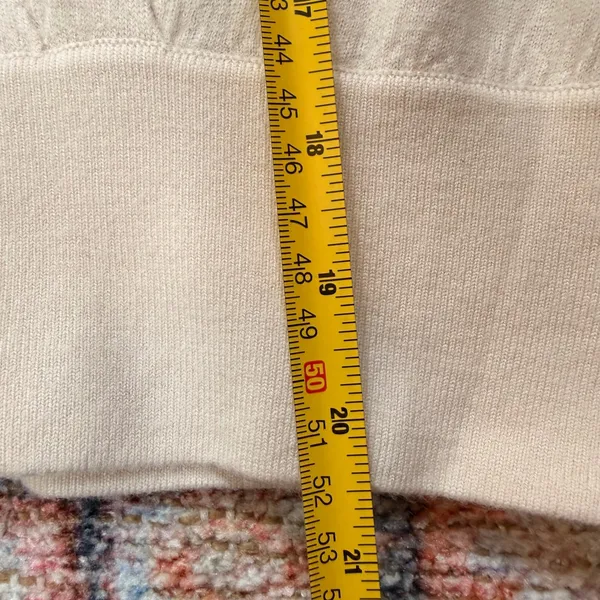 Babaton Jotham Extra Fine Merino Wool Wrap Sweater in Giselle XS NEW - Image 10