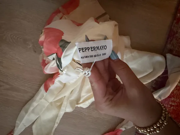 Peppermayo Floral Mini Dress - Image 9
