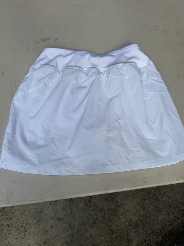 White Tennis Skirt - Image 2