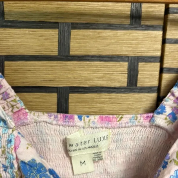 Salt Water Luxe Pink Floral Two Piece Skirt Set‎ Size Medium - Image 6