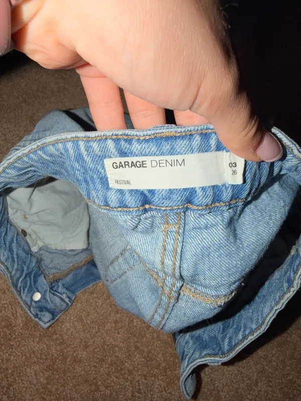 Garage Jean Shorts - Image 3