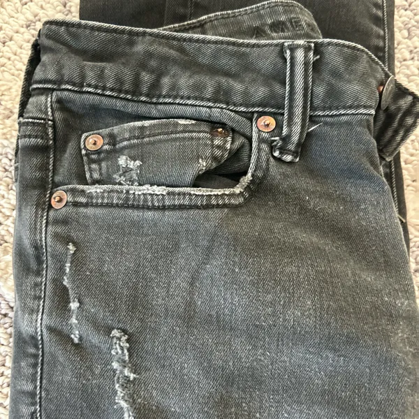 Black American Eagle Jeans - Image 3