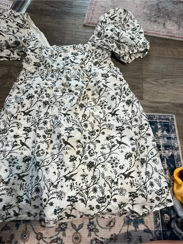 Urban Outfitters Laura Ashley Penelope Toile Cottagecore Babydoll Dress - Image 5