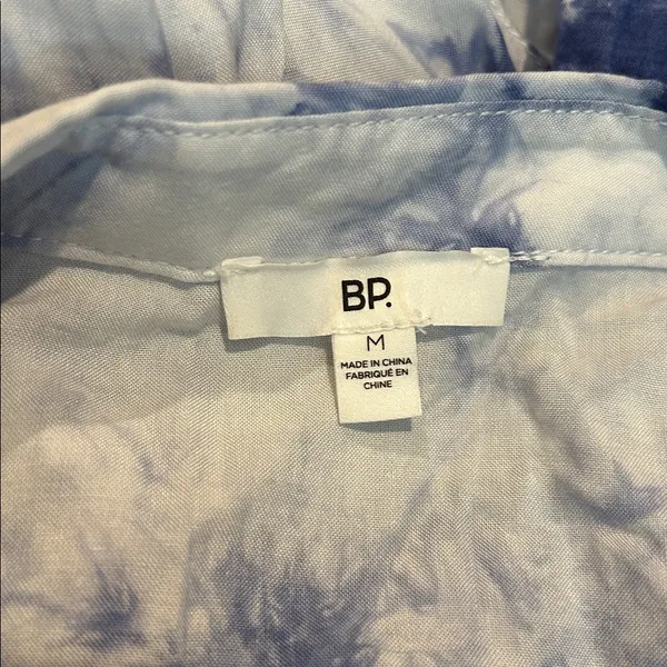 BP tie dye button down top - Image 5