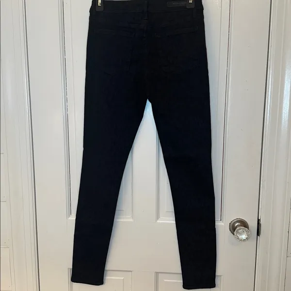 Articles Of Society‎ Women's Black Animal Print Skinny Jeans size 26 EUC - Image 5