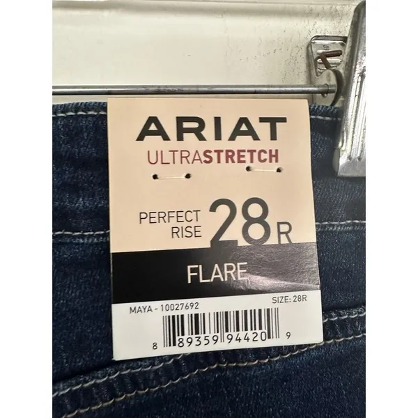 ARIAT Women's Ultra Stretch Perfect Rise Katie Flare Jean 28R - Image 14