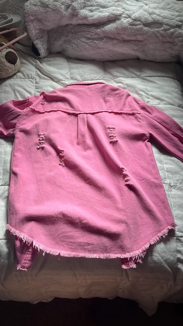 Pink Jean jacket  - Image 2