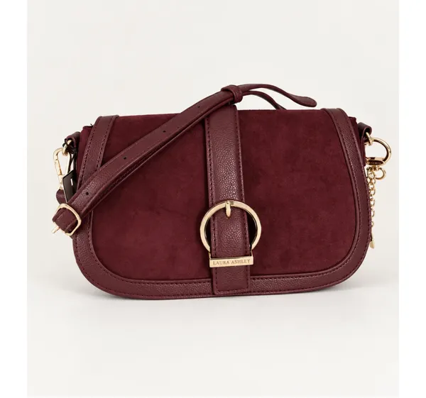 Laundry by Shelli Segal burgundy saddle bag - Image 4