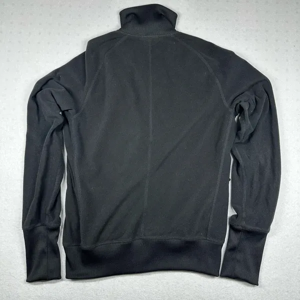 The North Face Women’s Medium Black Full Zip Fleece Jacket TKA 100 Lightweight - Image 3