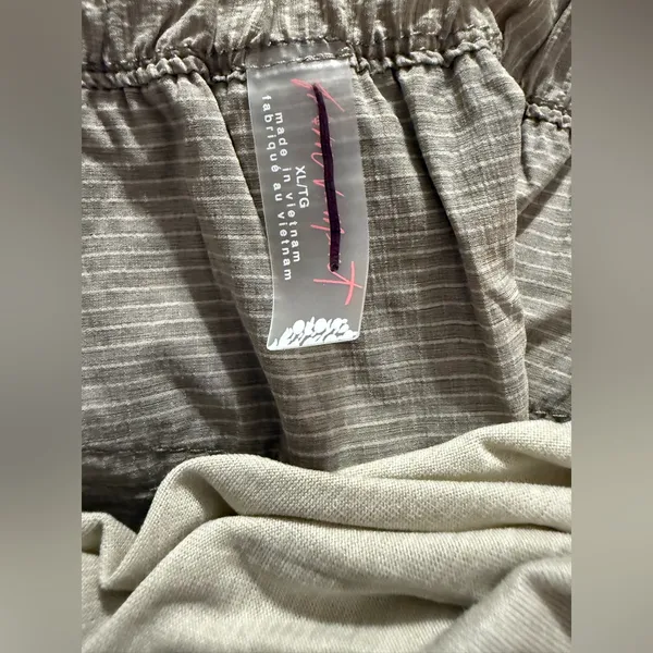 NWOT Free People Light Tan Joggers - Image 6