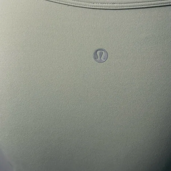 Lululemon Nulu Cropped Slim Yoga Short Sleeve | Green Fern - Image 6