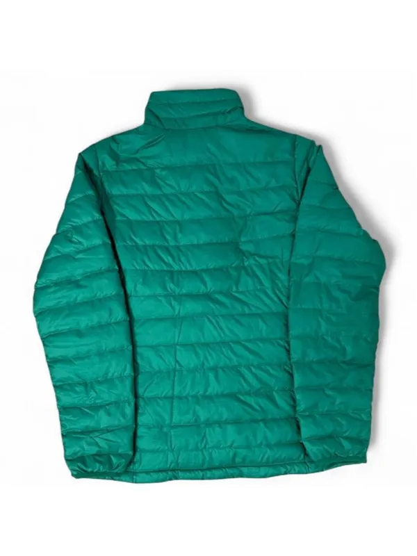 Patagonia 84693 Women's Emerald Green Down Puffer Sweater Jacket - L - Image 3